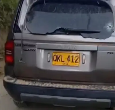 ELN ataca caravana policial en Ocaña, uniformados salen ilesos