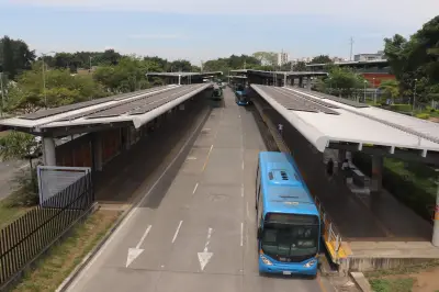 Estación Simón Bolívar del MIO estrena 2.074 paneles solares y wifi gratuito