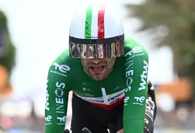 Ganna arrasa en la crono del Giro y Vingegaard acecha el liderato