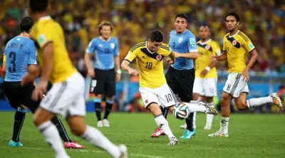 Gol de James a Uruguay en 2014, entre los mejores de la historia según prensa
