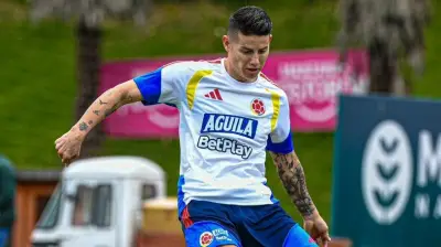 James Rodríguez se prepara con Colombia para el Mundial 2026