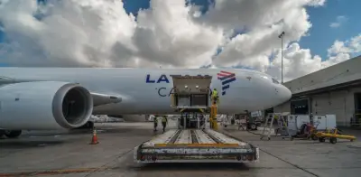 LATAM Cargo Colombia activa ruta Miami-Caracas-Bogotá con 100 toneladas semanales