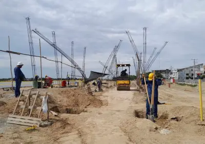 Malecón de Todos en Magangué alcanza 24% de ejecución y transforma La Albarrada