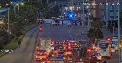 Manifestaciones en Bogotá afectan movilidad y TransMilenio este viernes