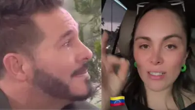 Marcelo Cezán y Michelle Gutiérrez defienden educación virtual de su hijo