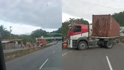 Mineros artesanales bloquean vía a Buenaventura en protesta por restricciones