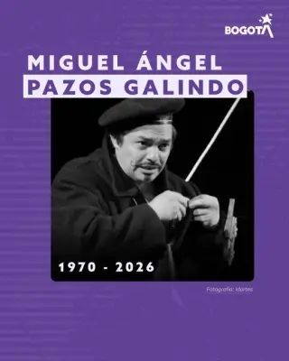 Muerte de Miguel Ángel Pazos: actor y gestor cultural colombiano fallece a los 56 años