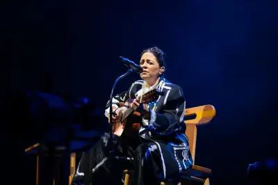 Natalia Lafourcade deslumbró en Bogotá con su gira Cancionera en el Movistar Arena