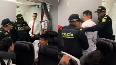 Pasajero ebrio obliga a devolución de vuelo Bogotá-Madrid por actos obscenos