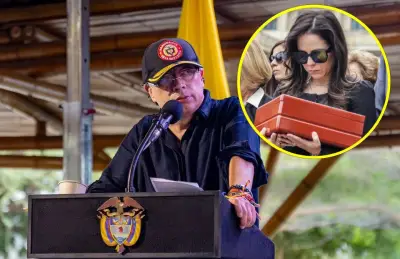 Petro critica a Clemencia Vargas en funeral de su padre y genera indignación