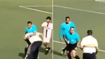 Árbitro FIFA Kéiner Jiménez agredido por padre en torneo Sub-15 de Valledupar