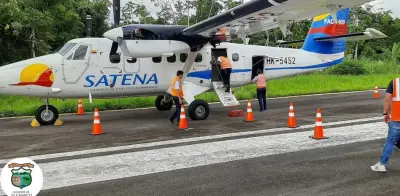 Reapertura de pista aérea conecta a El Charco, Nariño, con el interior del país