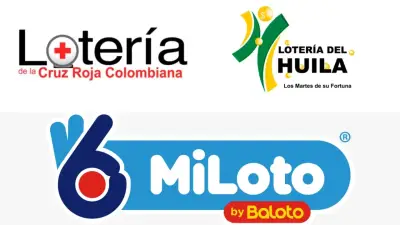 Resultados de loterías en Colombia: Cruz Roja, Huila, Tolima y Cundinamarca