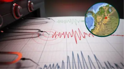 Sismo de magnitud 3.0 en Los Santos, Santander, la madrugada del 19 de mayo