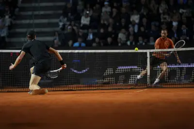 Suspendida semifinal de Roma entre Sinner y Medvedev por lluvia