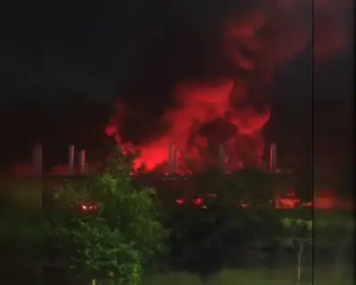 Tercer incendio en Portal de Metrolínea de Girón en 2026