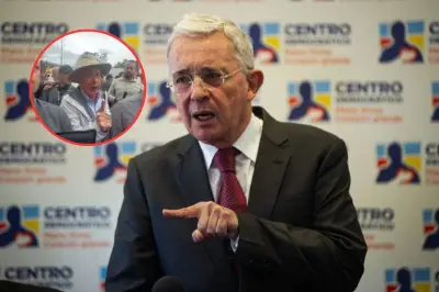 Uribe reta a manifestante: 