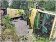 Accidente de bus escolar en Lourdes, Norte de Santander: más de 20 heridos