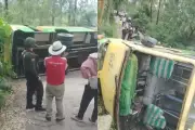 Accidente de bus escolar en Norte de Santander deja 20 estudiantes heridos