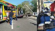 Accidente en Vía al Mar entre Barranquilla y Puerto Colombia deja 5 heridos