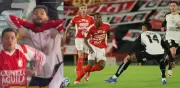 Acusan a hinchas de Santa Fe de gestos racistas contra Corinthians en Libertadores
