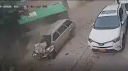 Aparatoso accidente de bus en El Santuario, Antioquia: 17 heridos