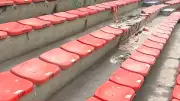 Así quedó la tribuna norte del Atanasio Girardot tras disturbios DIM vs. Flamengo