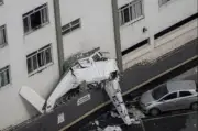 Avioneta se estrella contra edificio en Belo Horizonte: dos muertos