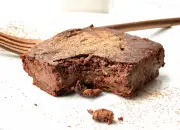 Brownie vegano de dátiles: receta saludable sin azúcar añadido