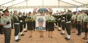 Cali despide con honores al patrullero José Fernando Erazo, asesinado en el oriente
