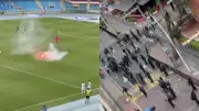 Cali: tres heridos tras disturbios entre hinchas del Cali y América en el Pascual Guerrero