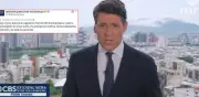 Camarógrafo de CBS se desploma en vivo durante cumbre EE.UU.-China