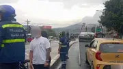 Capturan a taxista tras persecución y agresión a agente en Medellín