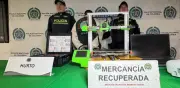 Capturan en Bogotá a ladrones de camioneta y equipos tecnológicos en Cajicá