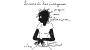 Caricatura de Nieves: inseguridad y vanidad en Colombia