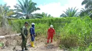 Ejército descubre cuatro válvulas ilegales para hurto de combustible en Barrancabermeja