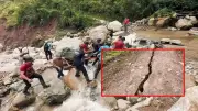 Emergencia en Galán, Santander: vías bloqueadas y clases suspendidas por lluvias