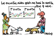 Encuestas miden quién nos hará la vuelta otros cuatro años