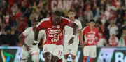 Hugo Rodallega anota triplete y Santa Fe golea 4-0 al América