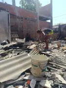 Incendio en Olaya Herrera deja tres familias sin hogar en Cartagena