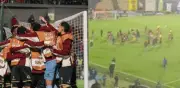 Jugadores del Tolima fueron atacados por hinchas del Pasto tras victoria