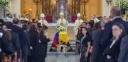 Último adiós a Germán Vargas Lleras en la Catedral Primada