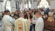 Misa de desagravio en La Ermita de Cali tras actos vandálicos
