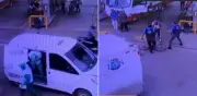 Nuevo video revela robo a gasolinera en Soacha: ladrones usaron uniformes