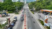 Obras del Tercer Carril en Floridablanca superan el 90 % de demolición