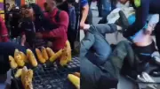 Pelea entre vendedoras de mazorca en la Filbo se vuelve viral