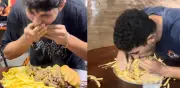 Regalan iPhone y más de 5 millones de pesos por comerse una hamburguesa en 10 minutos