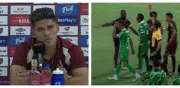 Sebastián Guzmán critica arbitraje de Andrés Rojas tras derrota del Tolima