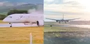 Tensión en Croacia: avión con 132 pasajeros terminó fuera de la pista en Zadar