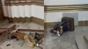 Vandalismo en la Iglesia La Ermita de Cali: hombre destruye imágenes religiosas